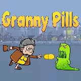 Granny Pills - Defend Cactuses